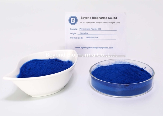 Υδροδιαλυτή Phycocyanin E18 σκόνη για τη φυσική μπλε χρωστική ουσία τροφίμων