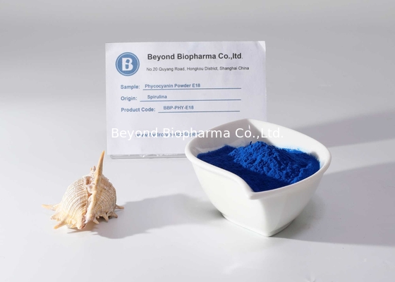Γαλαζοπράσινη Phycocyanin E25 σκόνη, μπλε σκόνη Spirulina αποσπασμάτων Algea