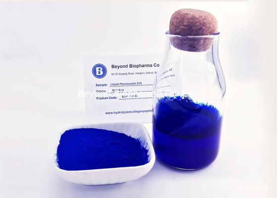 Μπλε υγρό απόσπασμα Spirulina για υγρό Phycocyanin E30 χρωστικών ουσιών τροφίμων
